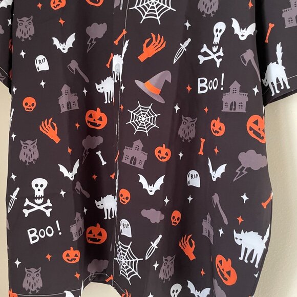 Halloween Button-Up Shirt - Picture 2 of 9